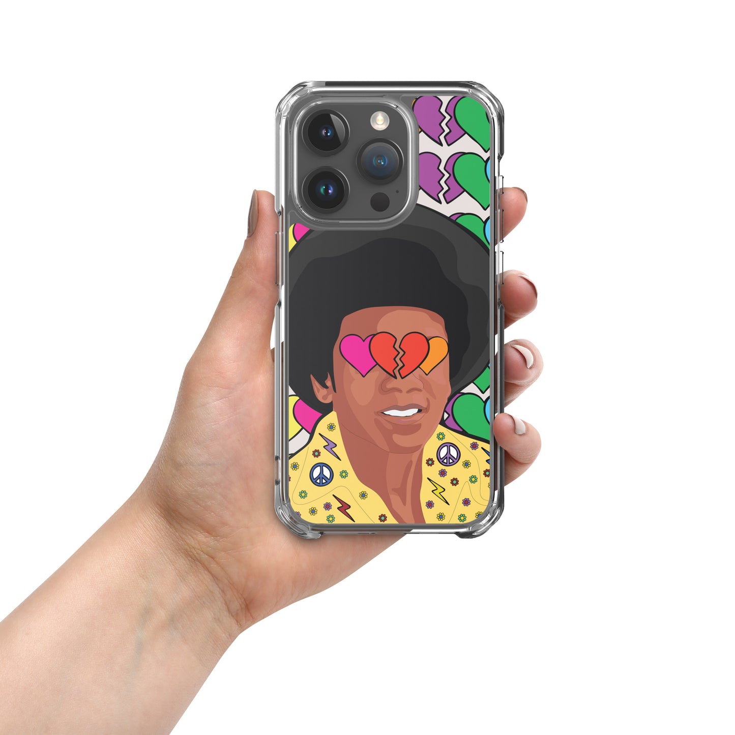 Retro Pop Legend iPhone Case