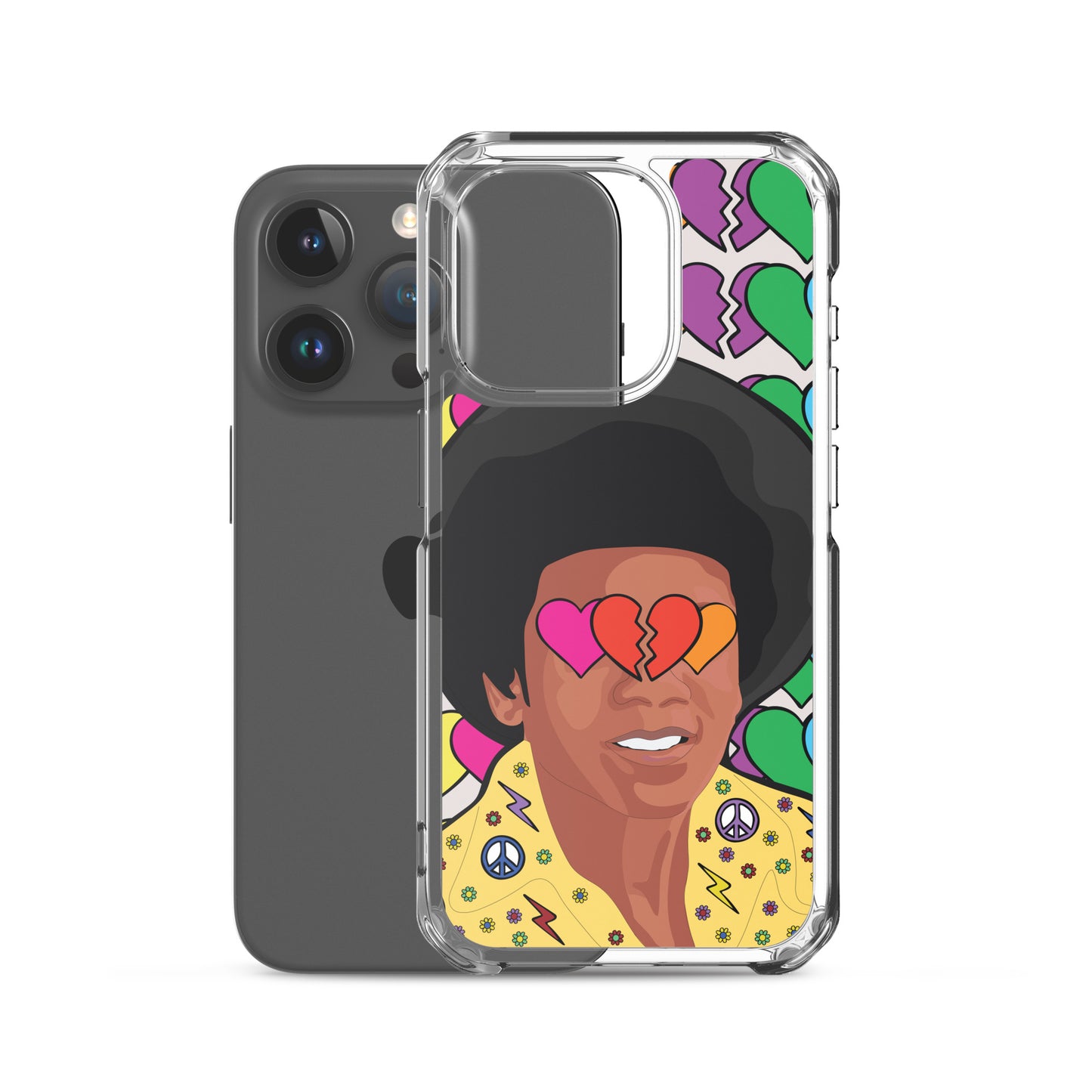 Retro Pop Legend iPhone Case