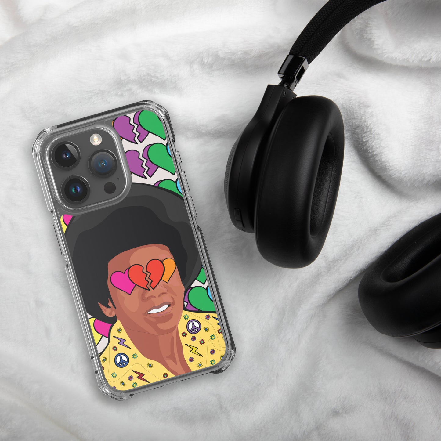 Retro Pop Legend iPhone Case