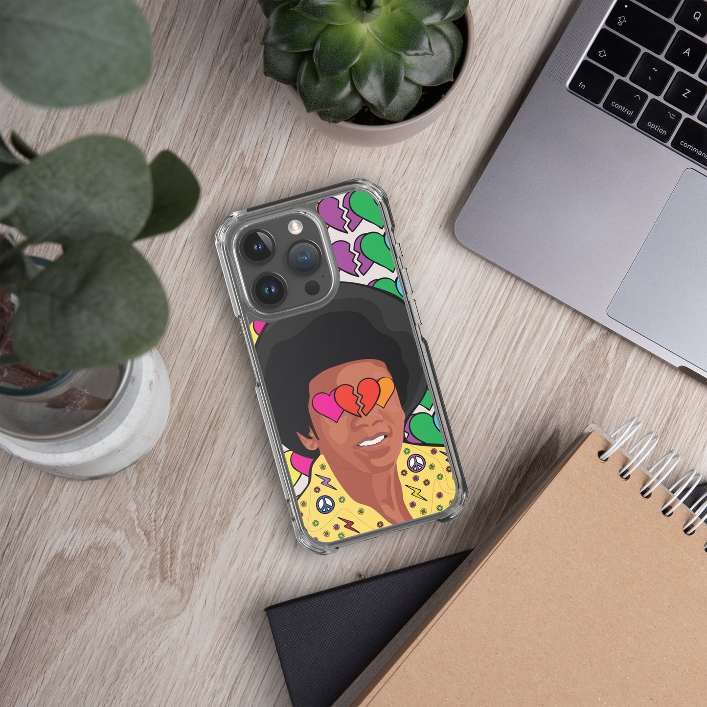 Retro Pop Legend iPhone Case